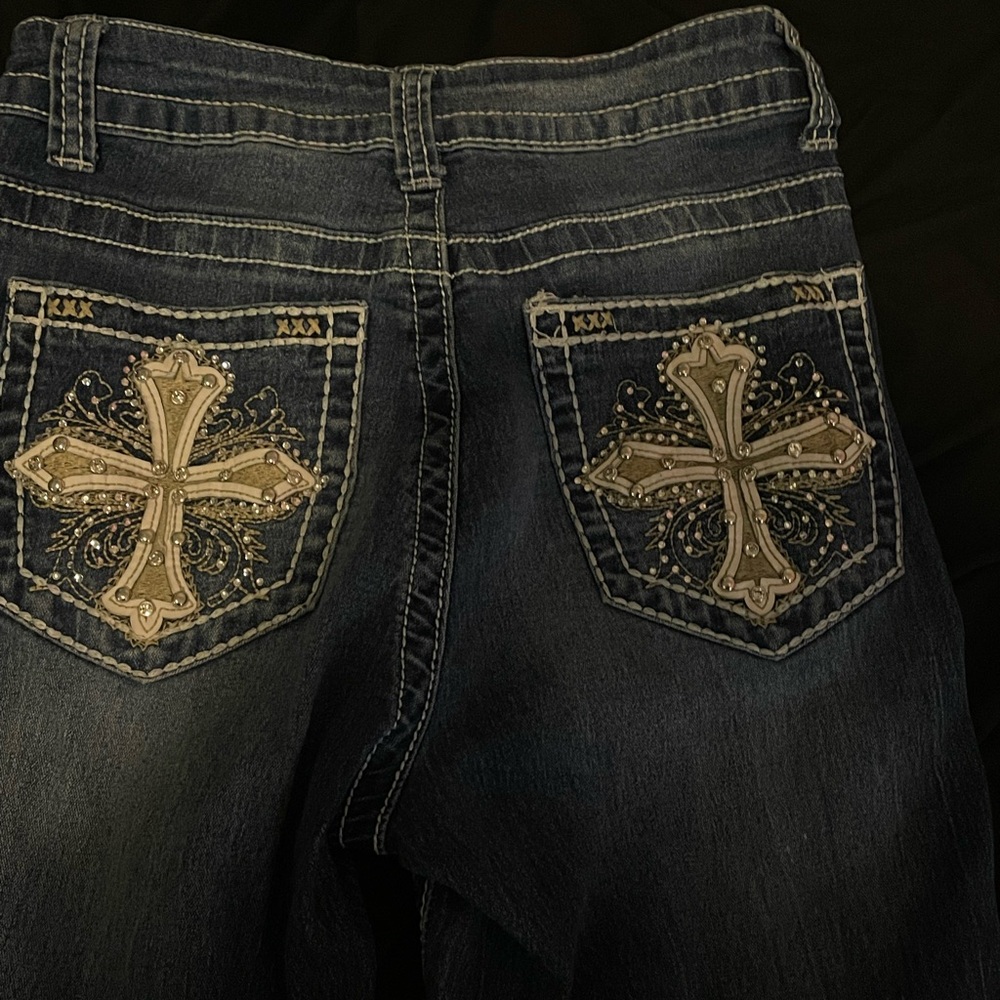 Jeans, Brand is Legend, dark blue.